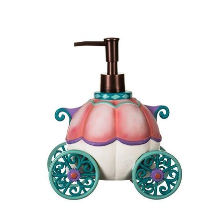 BORDERS UNLIMITED Borders Unlimited 90020 Princess Camryns Carriage Lotion & Soap Dipsenser; Multi Color 90020